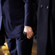 Illustration for article titled It Looks Like Donald Trump and Melania Are Holding Hands, but This Could Be a Doctored Image